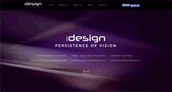 Desktop Screenshot of idesignproductions.com