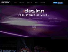 Tablet Screenshot of idesignproductions.com